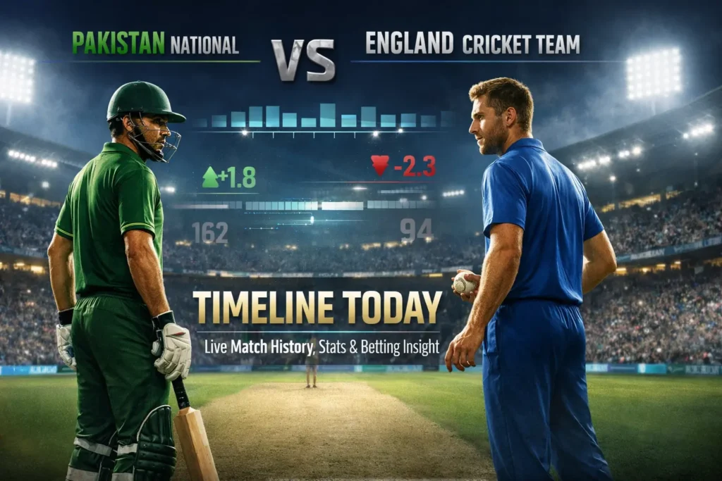 Pakistan National Cricket Team vs England Cricket Team Match Scorecard