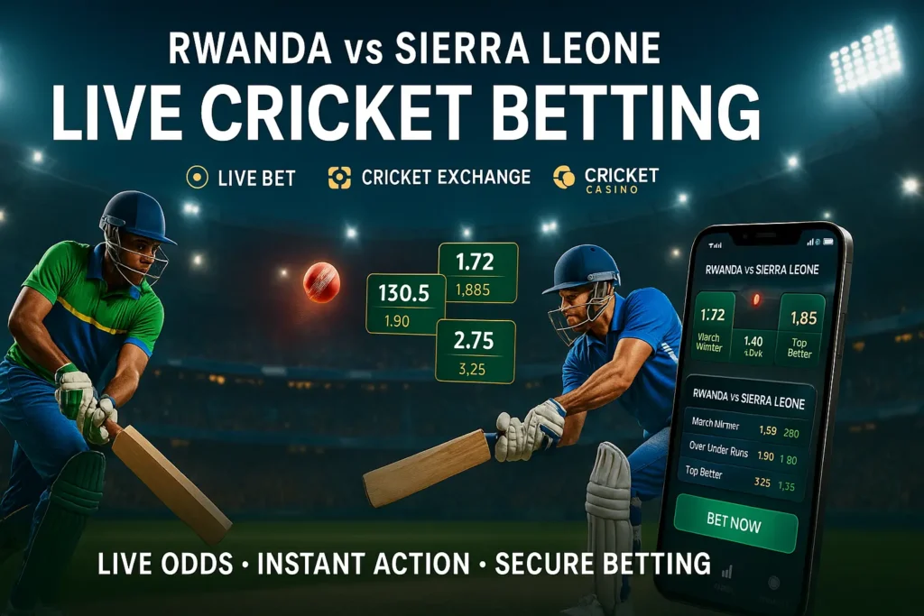 Rwanda vs Sierra Leone Live Score Today:  Full Cricket Match Betting Guide