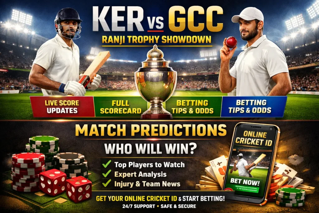 Ker vs Gcc livescore: Complete Match Preview, Scorecard, Ranji Trophy Insight & Betting Guide