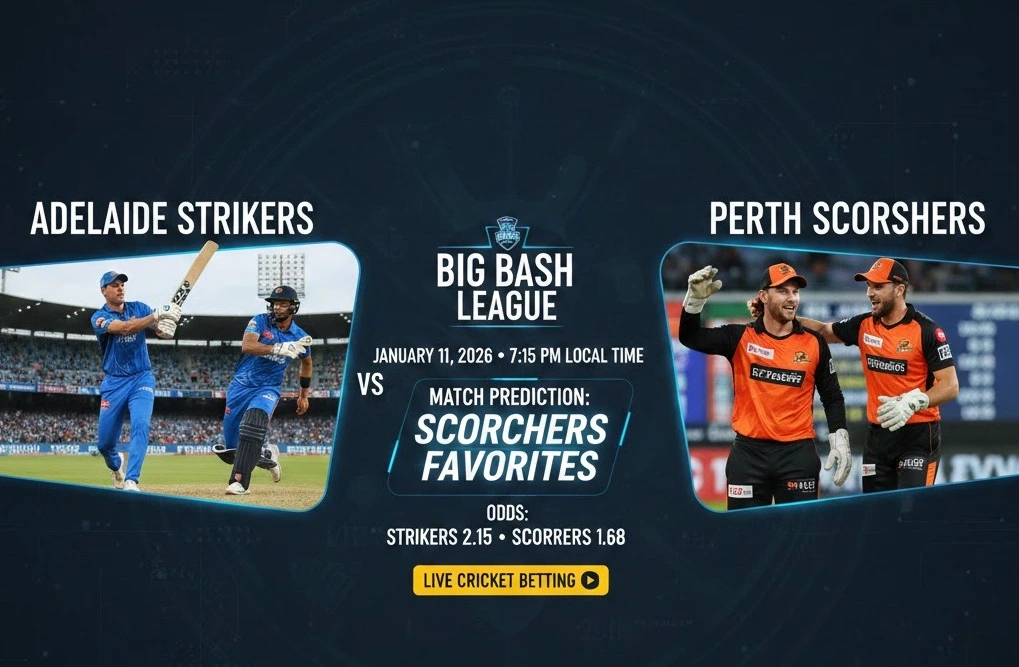 Adelaide Strikers vs Perth Scorchers Live Score, Playing 11 & Stats