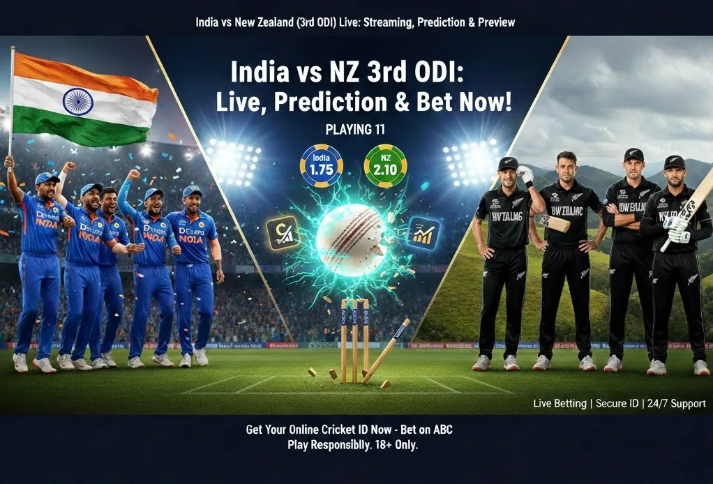 India vs New Zealand (3rd ODI) Live: Streaming, Prediction & Preview