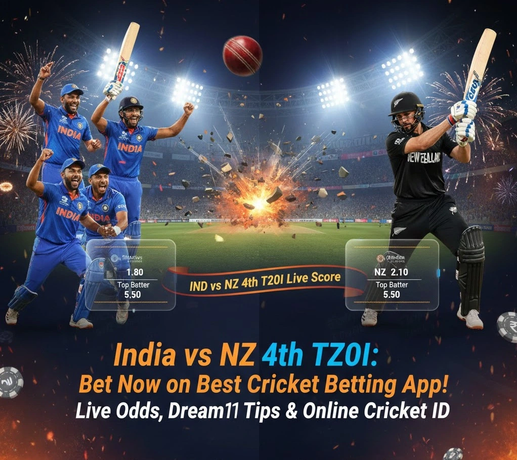 India vs New Zealand 4th T20I Live: Score, Playing 11 & Betting Odds