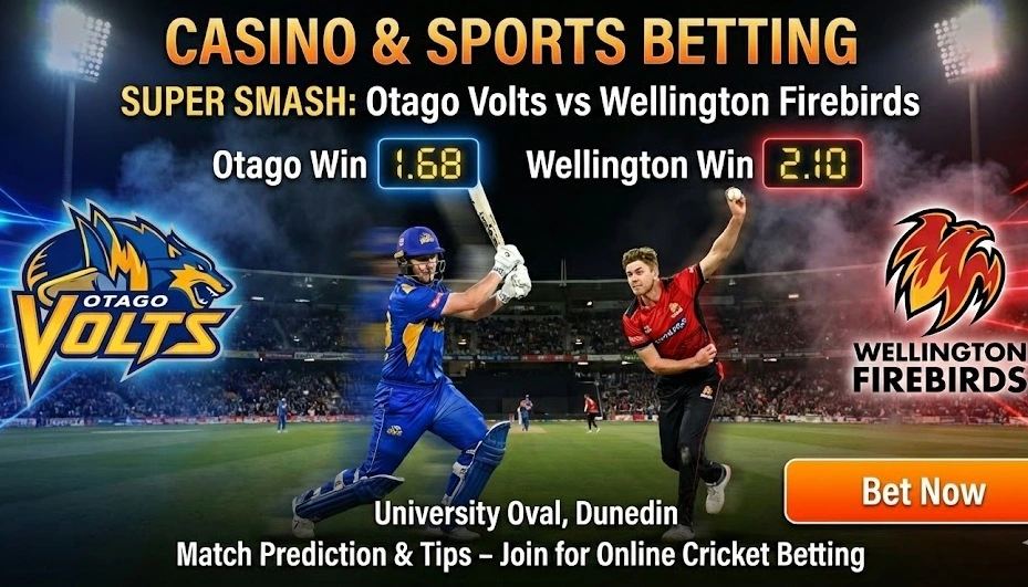 Otago Volts vs Wellington Firebirds Match Prediction & Dream11 Tips