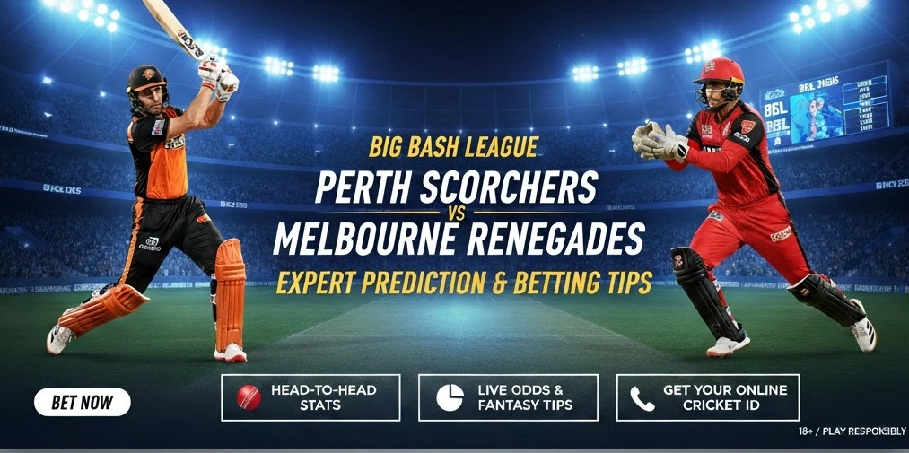 Perth Scorchers vs Melbourne Renegades Prediction: BBL Betting Preview and Stats