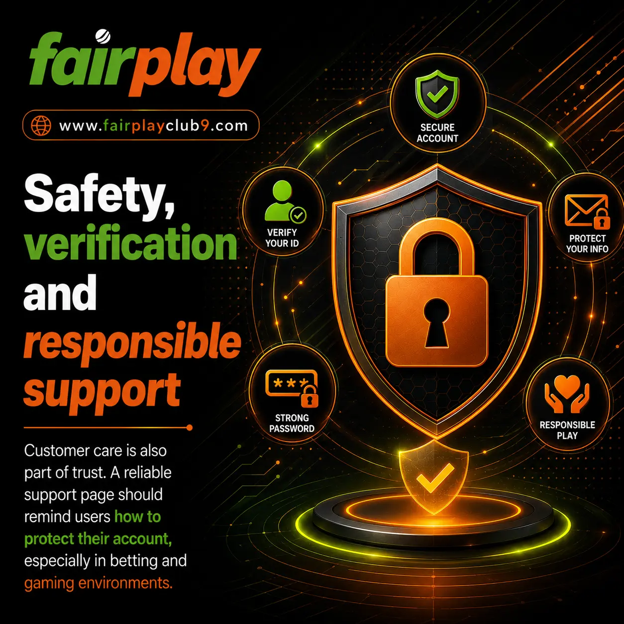 Safety, verification and responsible support