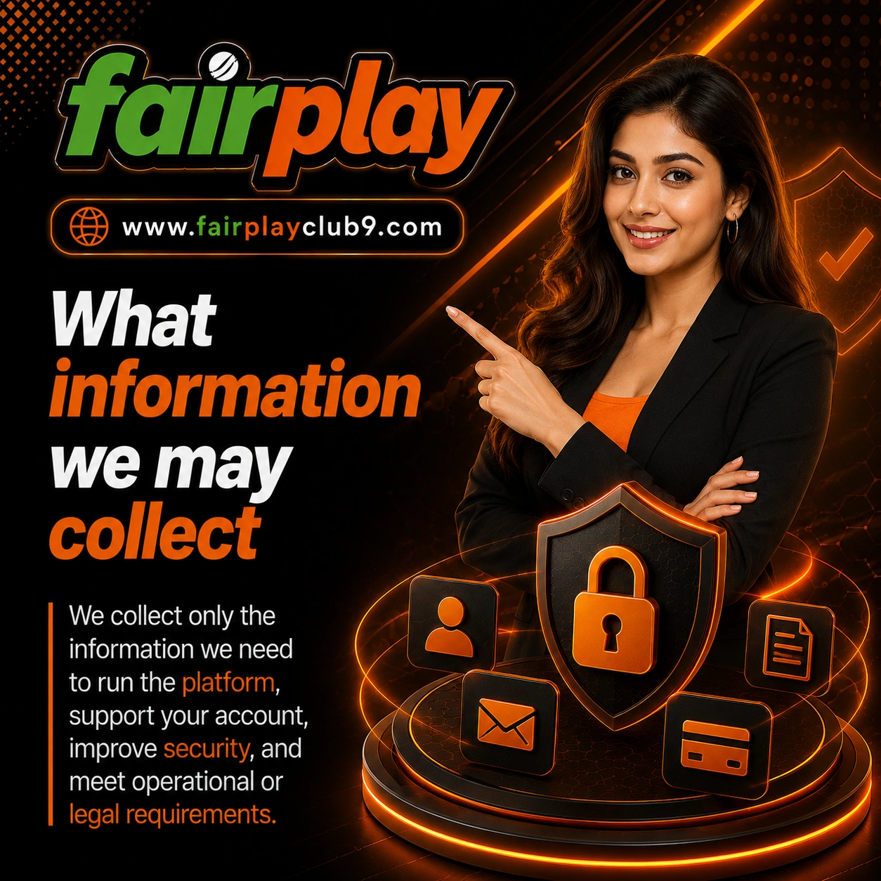 What information we may collect